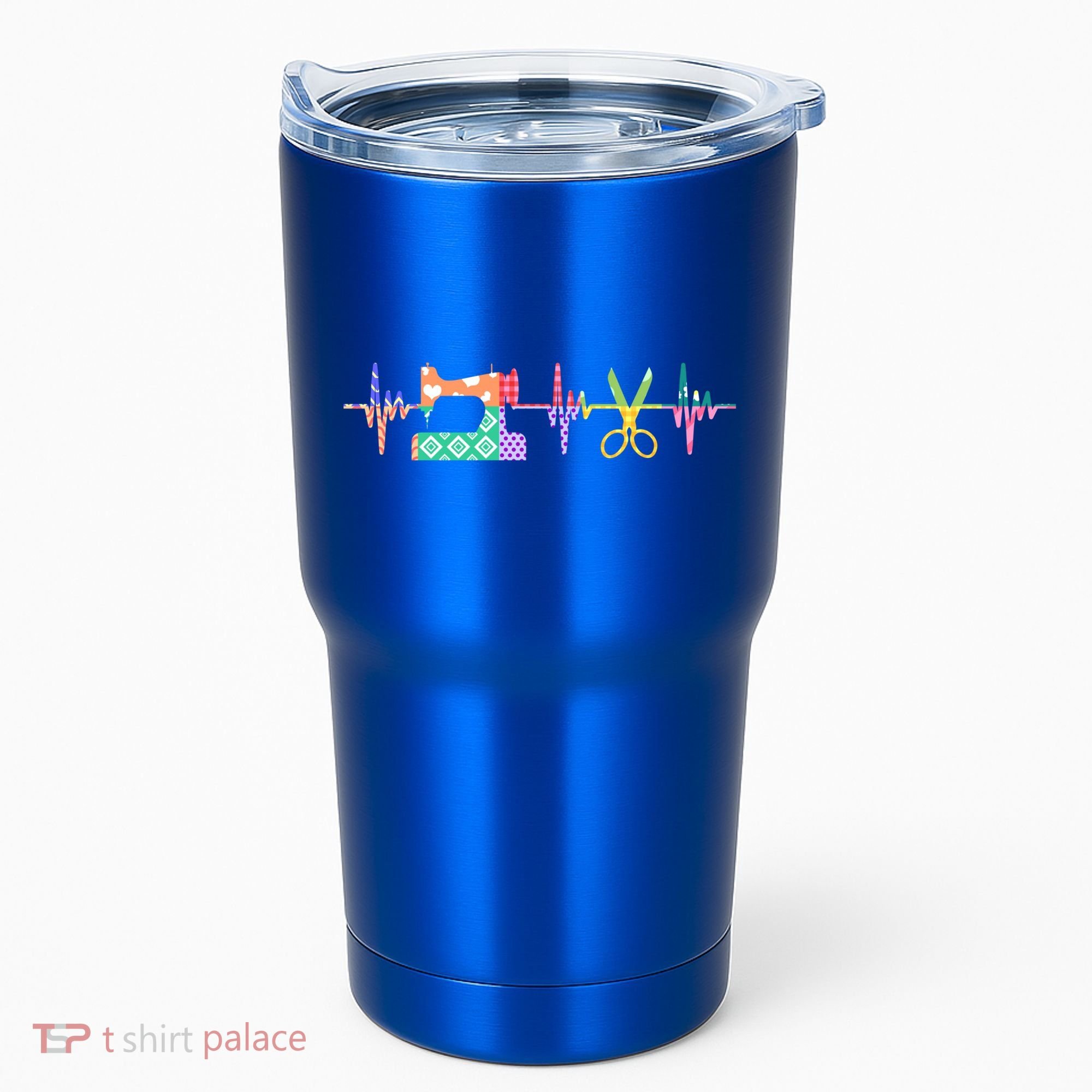Quilter Sewing Heartbeat For Quilting Lover Mm Cool Gift Tumbler
