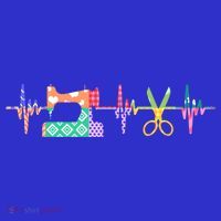 Quilter Sewing Heartbeat For Quilting Lover Mm Cool Gift Toddler Hoodie thumb 2