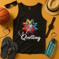 Quiltiing Sewing Love Quilting Quilter Sewer Sewing Tank Top thumb 4