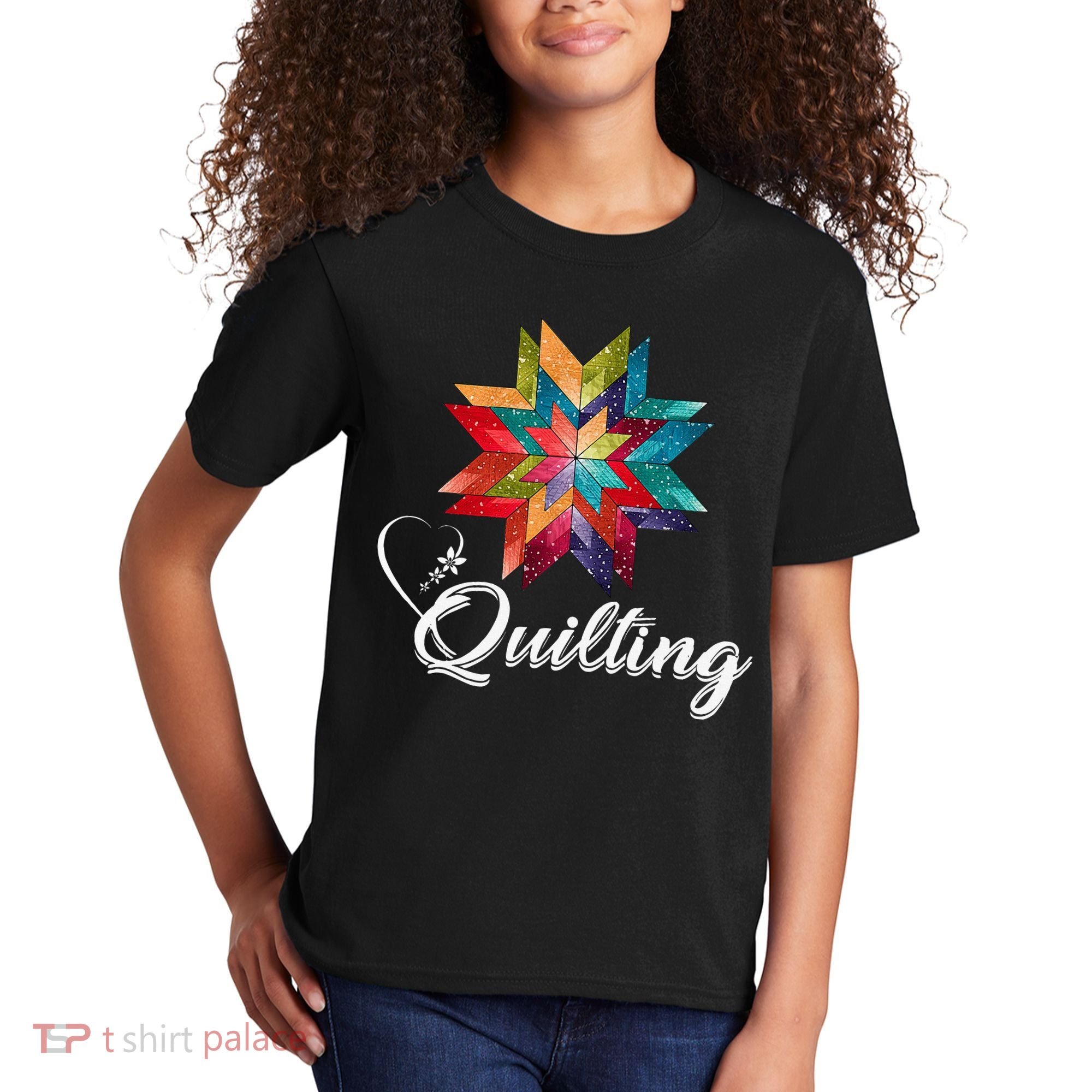 Quiltiing Sewing Love Quilting Quilter Sewer Sewing Kids T-Shirt