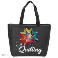 Quiltiing Sewing Love Quilting Quilter Sewer Sewing Tote Bag thumb 0