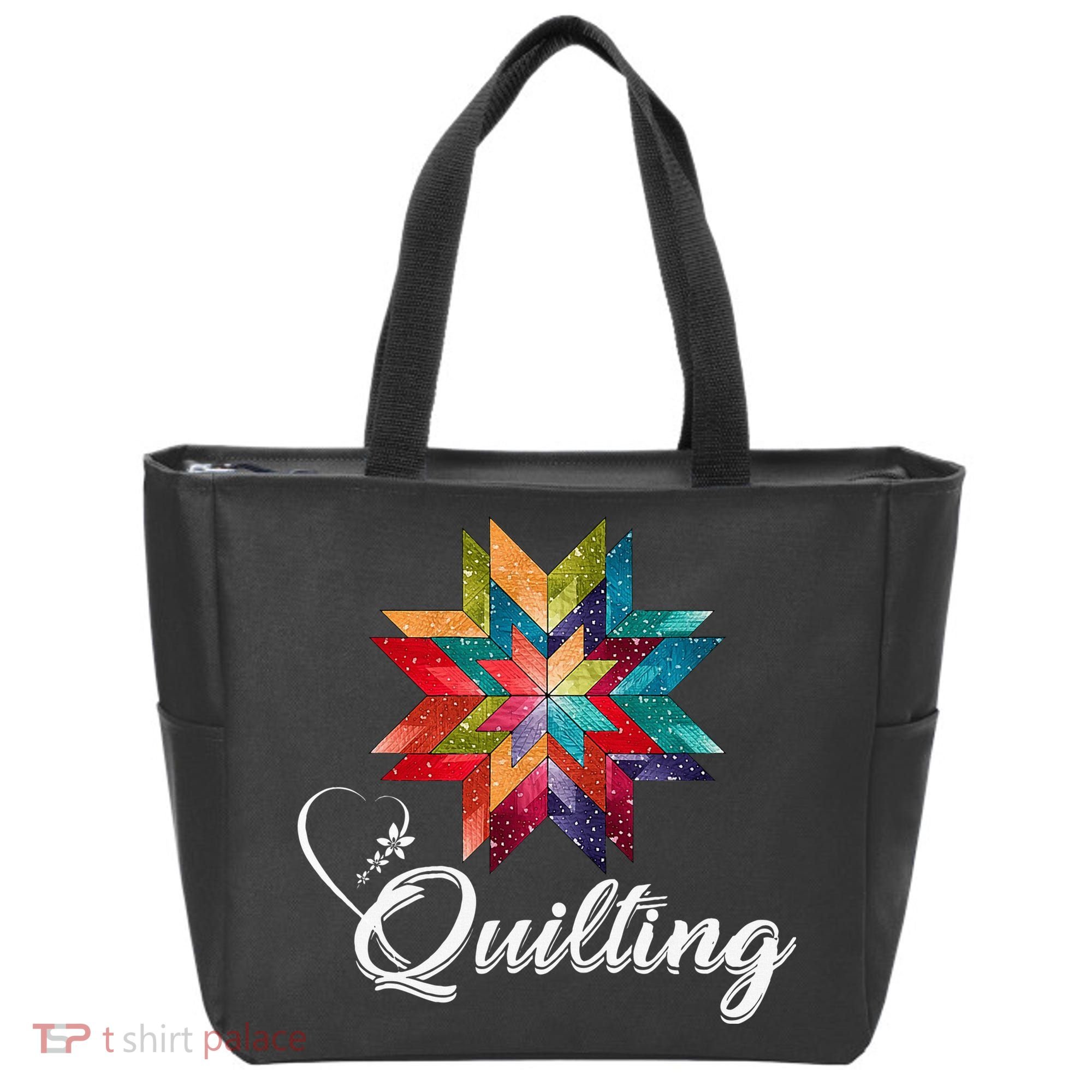 Quiltiing Sewing Love Quilting Quilter Sewer Sewing Tote Bag