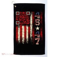 Qr Scan Me President Trump 4547 Trump Dancing Code Golf Towel thumb 0
