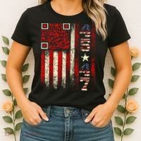 Qr Scan Me President Trump 4547 Trump Dancing Code Women's T-Shirt thumb 2