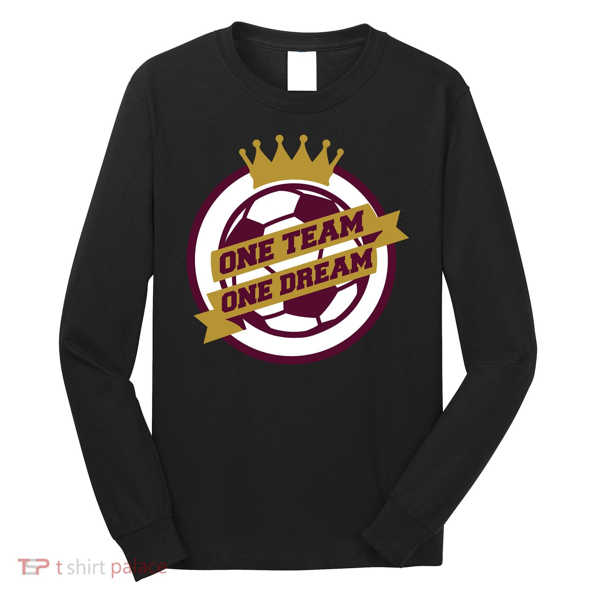 Qatar Soccer One Team One Dream Long Sleeve Shirt