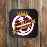 Qatar Soccer One Team One Dream Coaster thumb 0