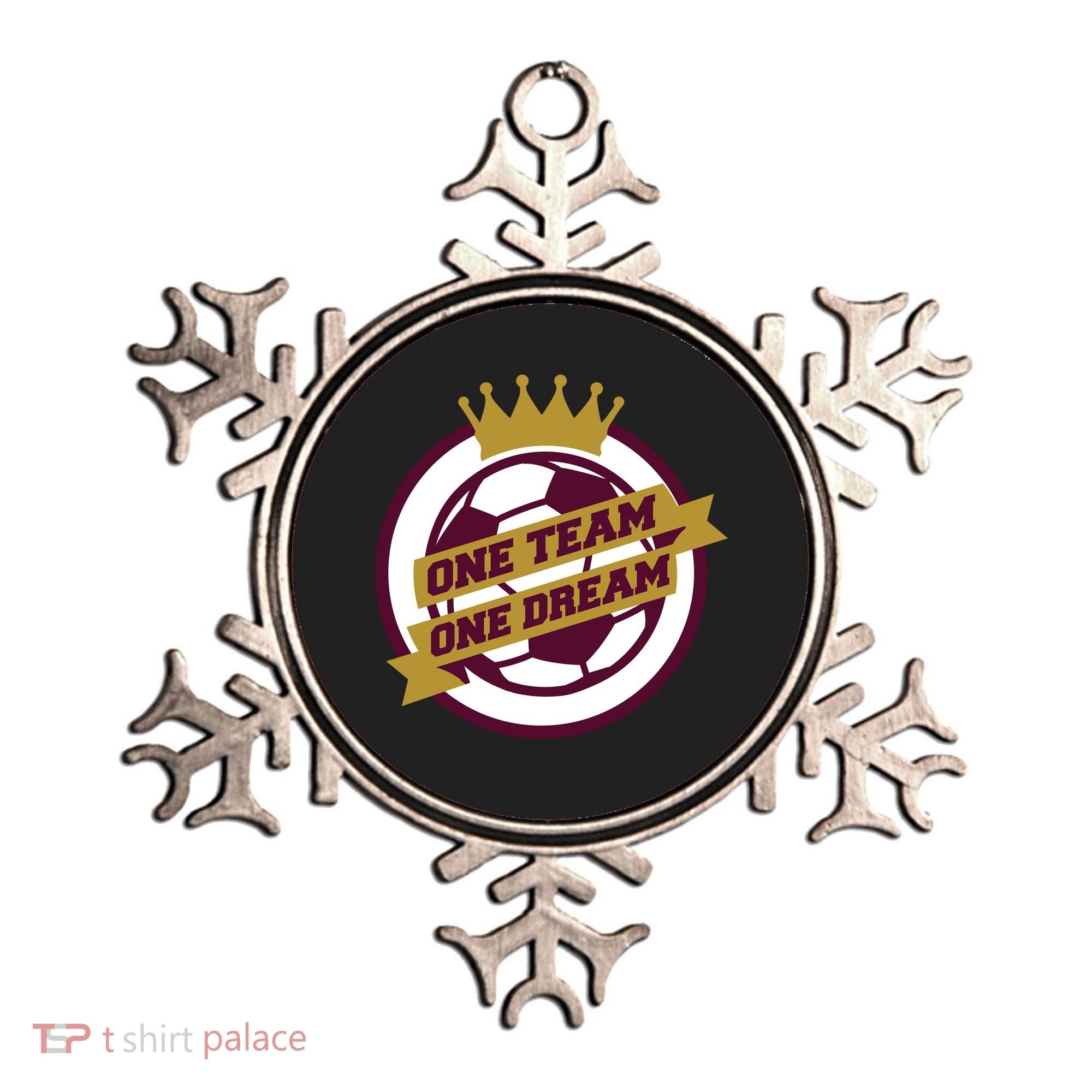 Qatar Soccer One Team One Dream Ornament