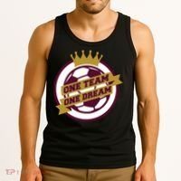 Qatar Soccer One Team One Dream Tank Top thumb 3