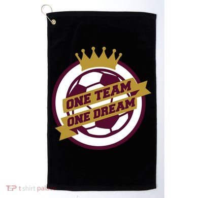 Qatar Soccer One Team One Dream Golf Towel