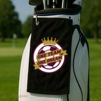 Qatar Soccer One Team One Dream Golf Towel thumb 2