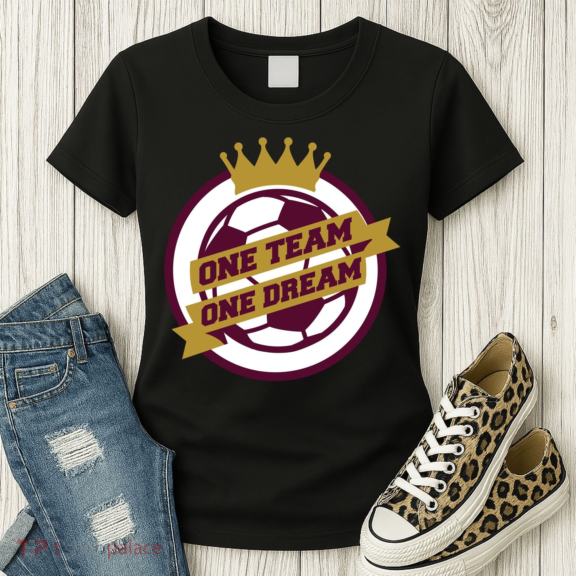 Qatar Soccer One Team One Dream Women's T-Shirt
