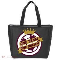 Qatar Soccer One Team One Dream Tote Bag thumb 0