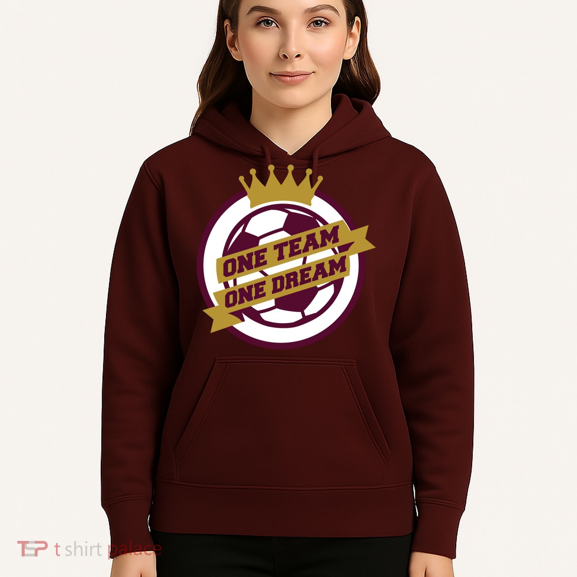 Qatar Soccer One Team One Dream Hoodie
