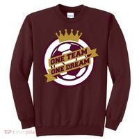 Qatar Soccer One Team One Dream Sweatshirt thumb 0