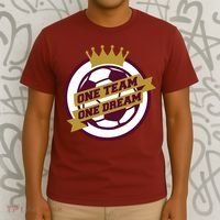 Qatar Soccer One Team One Dream T-Shirt thumb 3