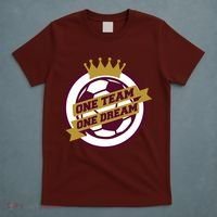 Qatar Soccer One Team One Dream T-Shirt thumb 5