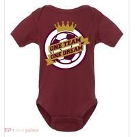 Qatar Soccer One Team One Dream Baby Bodysuit thumb 0