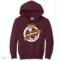 Qatar Soccer One Team One Dream Kids Hoodie thumb 0