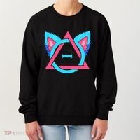 Quadrobics Therian Ears And Paws Therianthropy Quads Women's Sweatshirt thumb 0