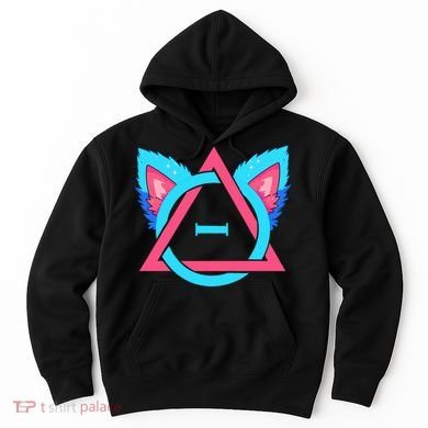 Quadrobics Therian Ears And Paws Therianthropy Quads Hoodie