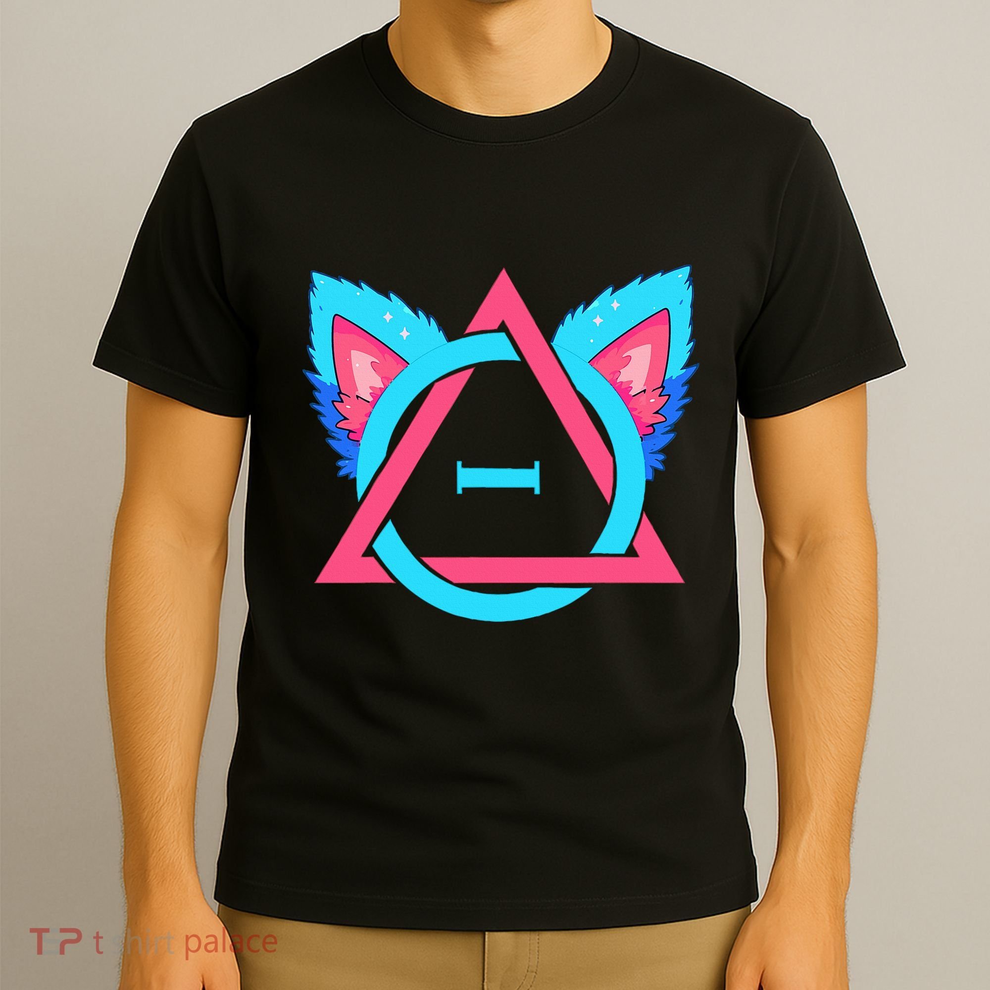 Quadrobics Therian Ears And Paws Therianthropy Quads T-Shirt