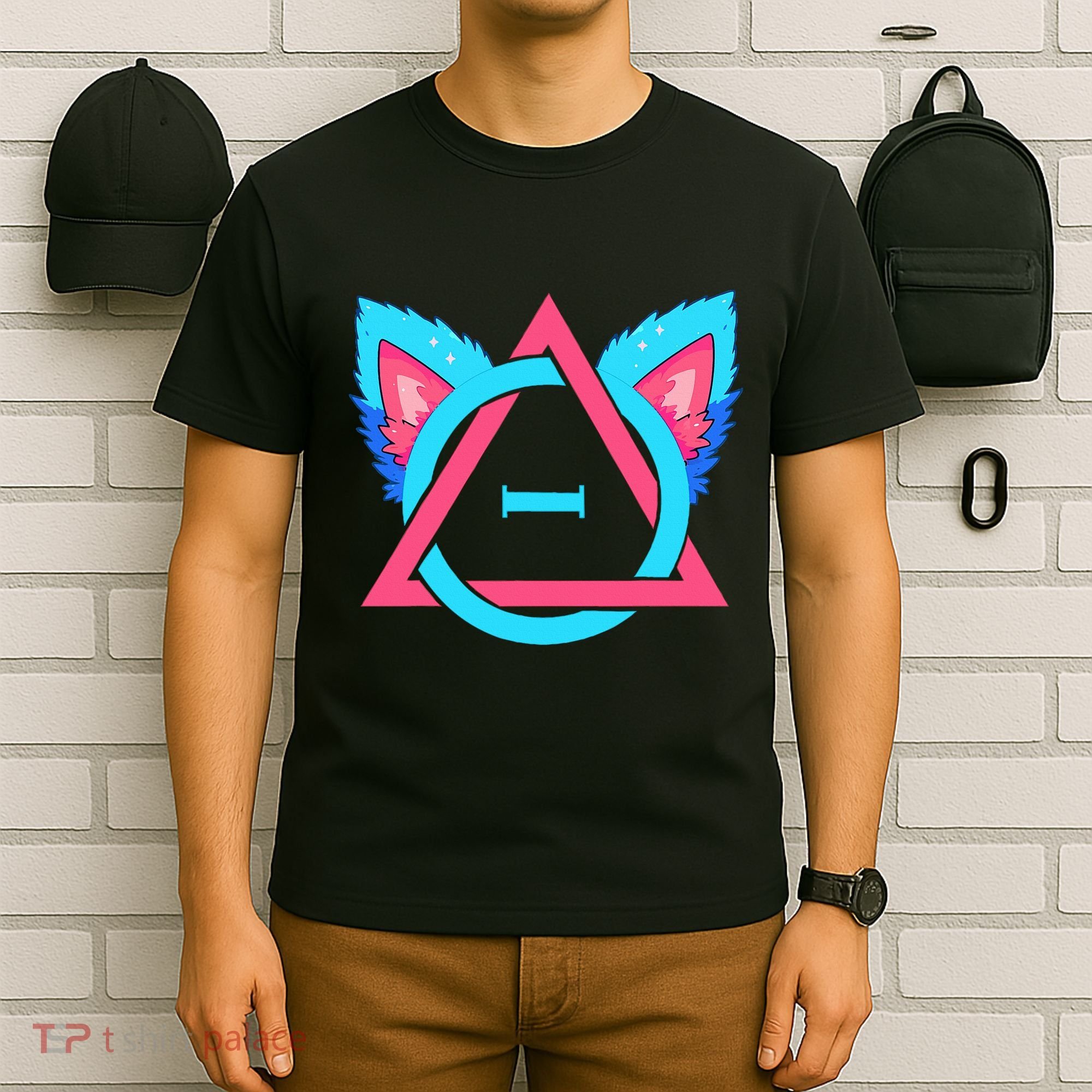 Quadrobics Therian Ears And Paws Therianthropy Quads T-Shirt