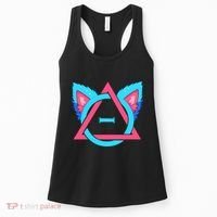 Quadrobics Therian Ears And Paws Therianthropy Quads Women's Tank Top thumb 0