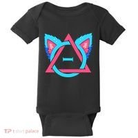 Quadrobics Therian Ears And Paws Therianthropy Quads Baby Bodysuit thumb 0