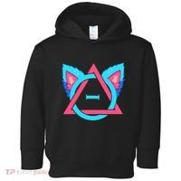 Quadrobics Therian Ears And Paws Therianthropy Quads Toddler Hoodie thumb 0