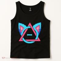 Quadrobics Therian Ears And Paws Therianthropy Quads Tank Top thumb 2