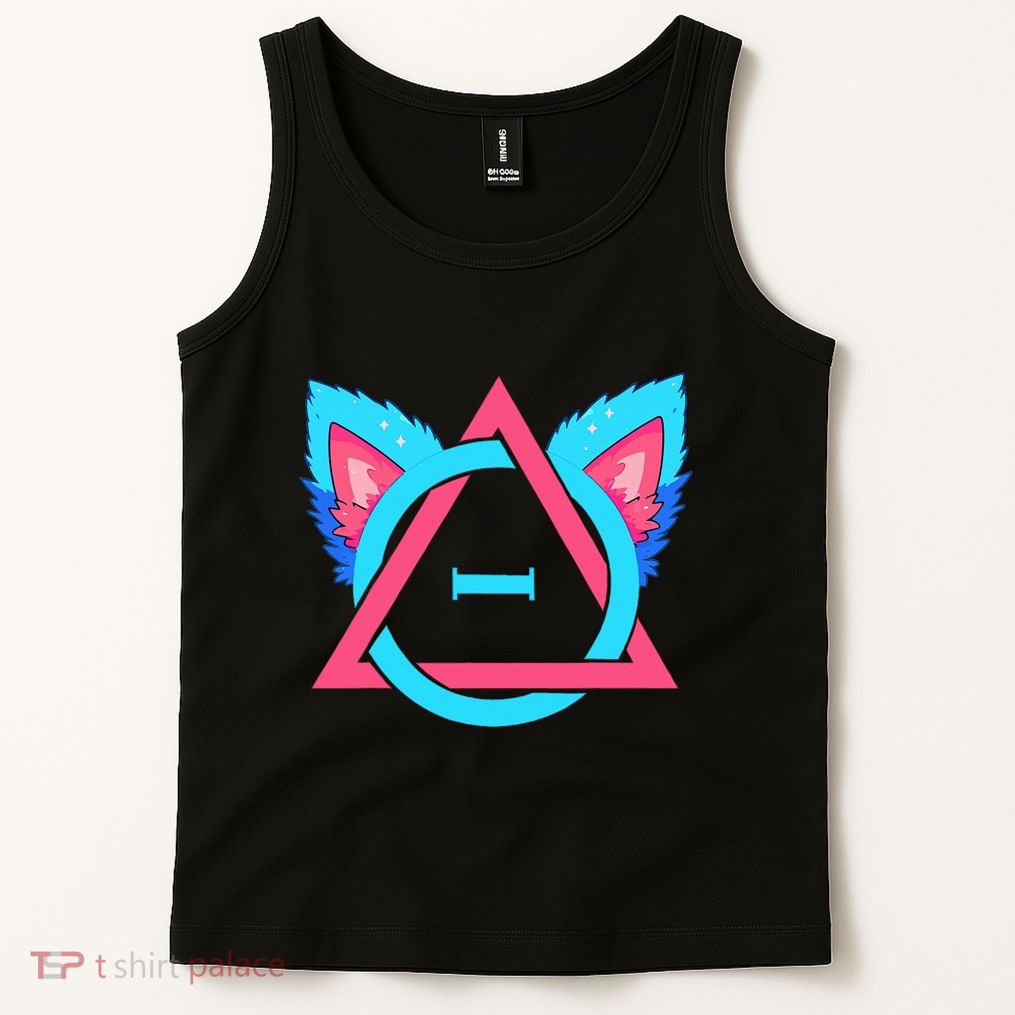 Quadrobics Therian Ears And Paws Therianthropy Quads Tank Top