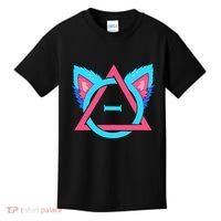 Quadrobics Therian Ears And Paws Therianthropy Quads Kids T-Shirt thumb 0
