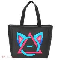 Quadrobics Therian Ears And Paws Therianthropy Quads Tote Bag thumb 0