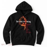 QAnon The Great Awakening American Flag Rabbit Gift Hoodie thumb 0