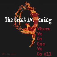 QAnon The Great Awakening American Flag Rabbit Gift Women's Hoodie thumb 2