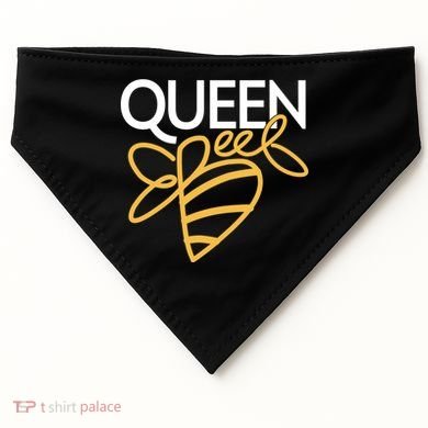 Queen Bee  USA-Made Doggie Bandana