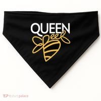Queen Bee  USA-Made Doggie Bandana thumb 0