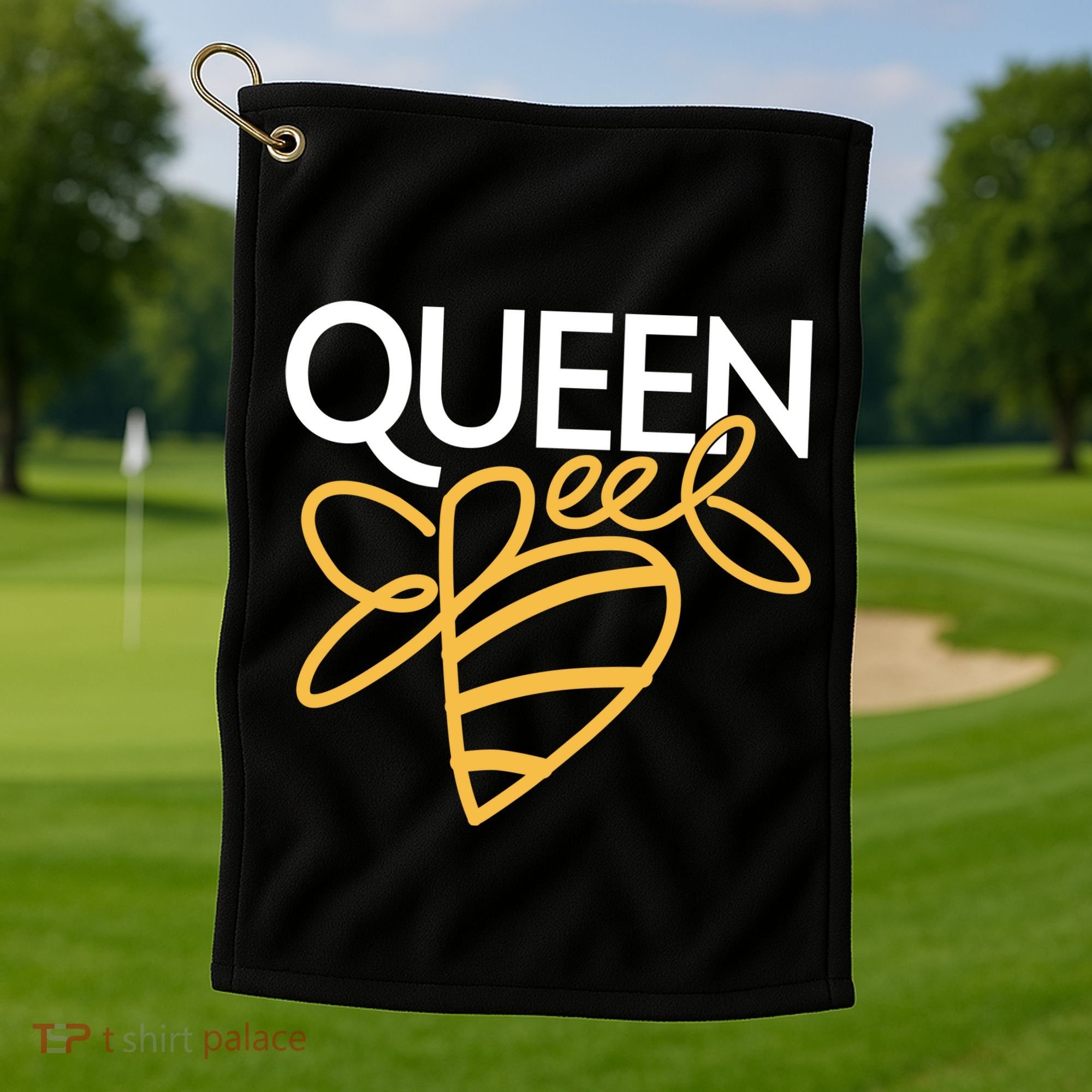 Queen Bee  Golf Towel