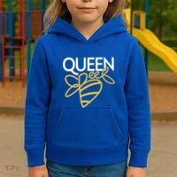 Queen Bee  Kids Hoodie thumb 3