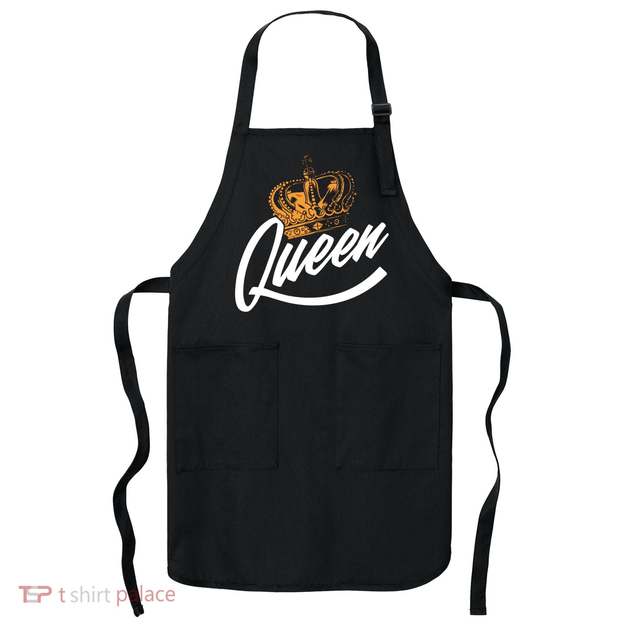 Queen Gold Crown  Apron