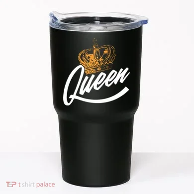 Queen Gold Crown Tumbler