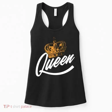 Queen Gold Crown Women's Tank Top