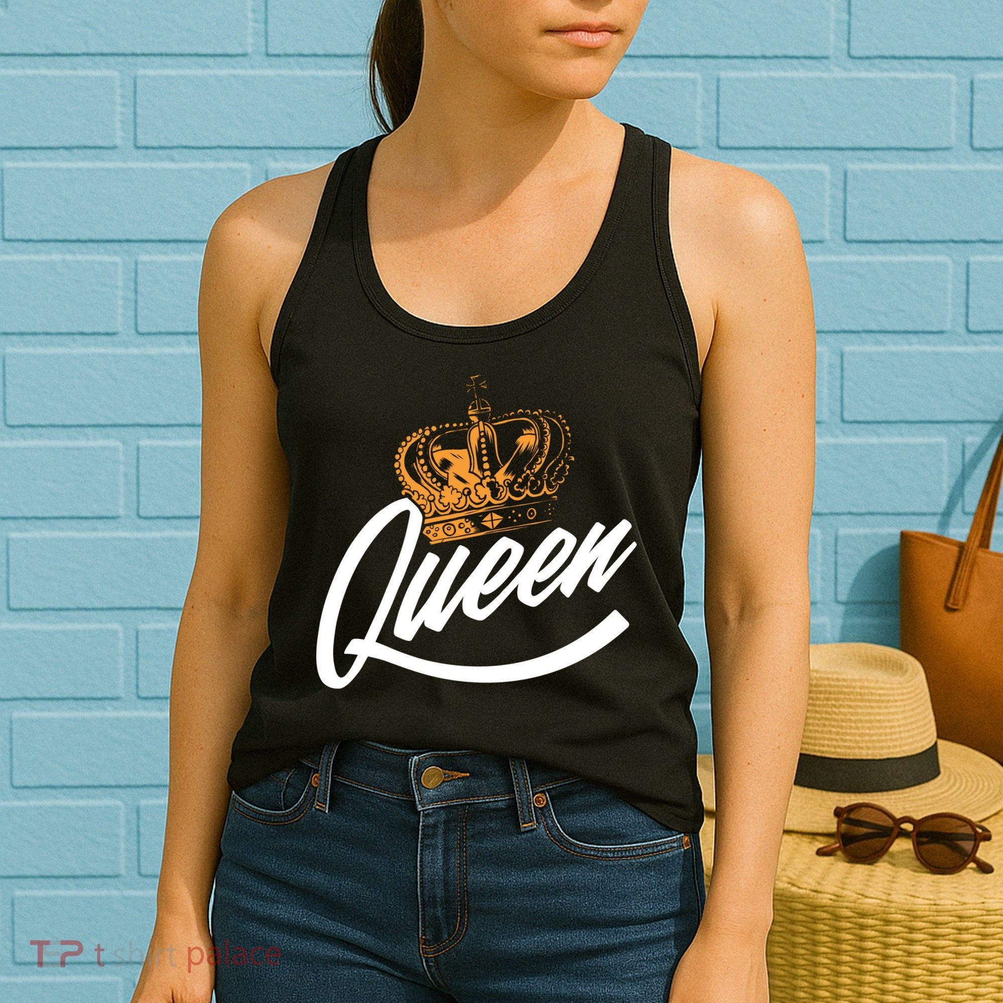 Queen Gold Crown  Women's Tank Top