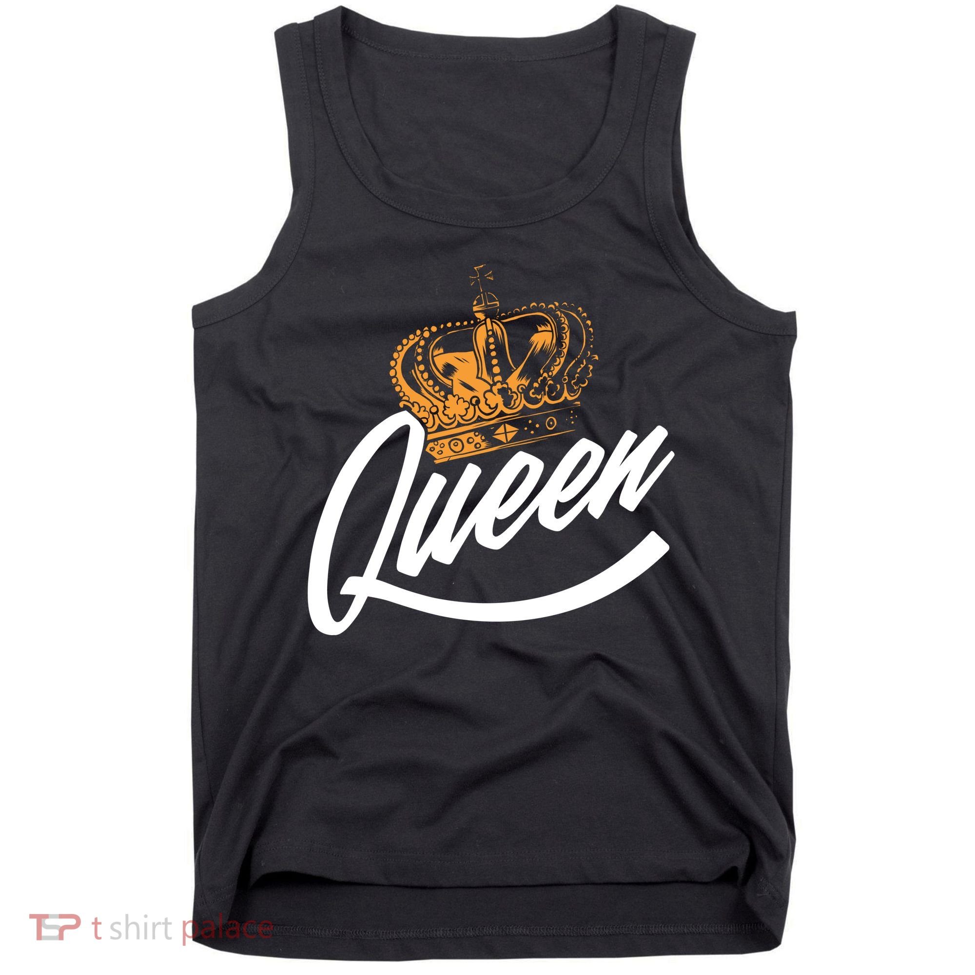 Queen Gold Crown  Tank Top
