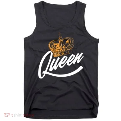 Queen Gold Crown Tank Top