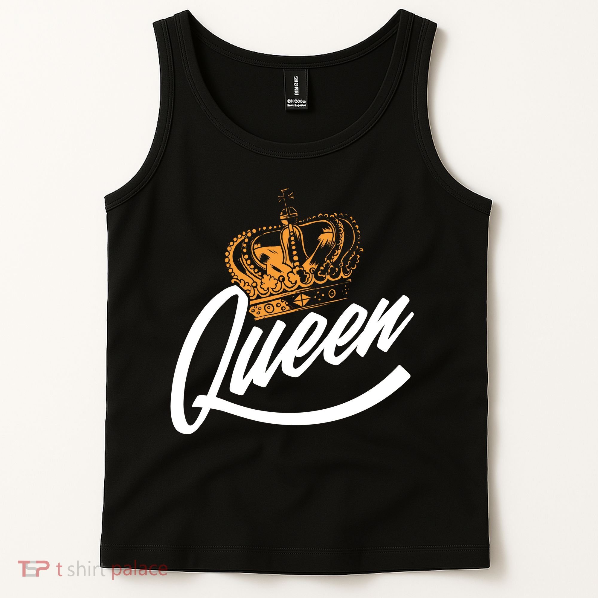 Queen Gold Crown  Tank Top