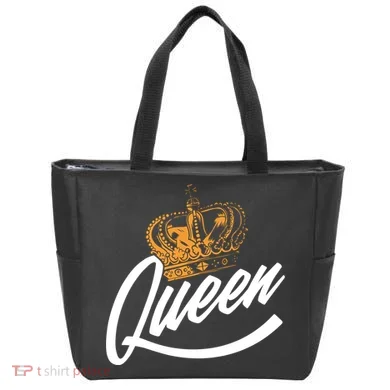Queen Gold Crown Tote Bag