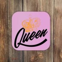 Queen Gold Crown  Coaster thumb 0