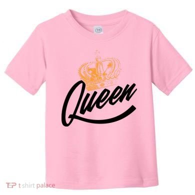 Queen Gold Crown  Toddler T-Shirt