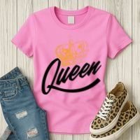 Queen Gold Crown  Women's T-Shirt thumb 3